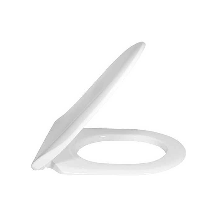 Pakabināms tualets VILLEROY & BOCH Subway 2.0 Direct Flush WC ar SlimSeat vāku no Star White Ceramic Plus pārklājuma, White Alps