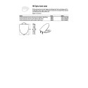 Rigid toilet seat lid IFO Inspira, gently contoured