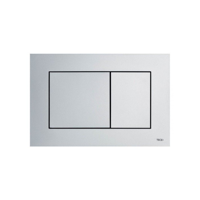 TECEnow water drainage plate, chrome, matte