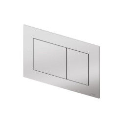 TECEnow water drainage plate, chrome, matte