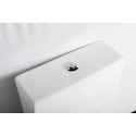 The freestanding unit SAPHO Paco Rimless with a SLIM slow-closing lid