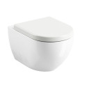 Hanging toilet bowl RAVAK Uni Chrome Rim