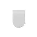 Hanging toilet bowl RAVAK Uni Chrome Rim