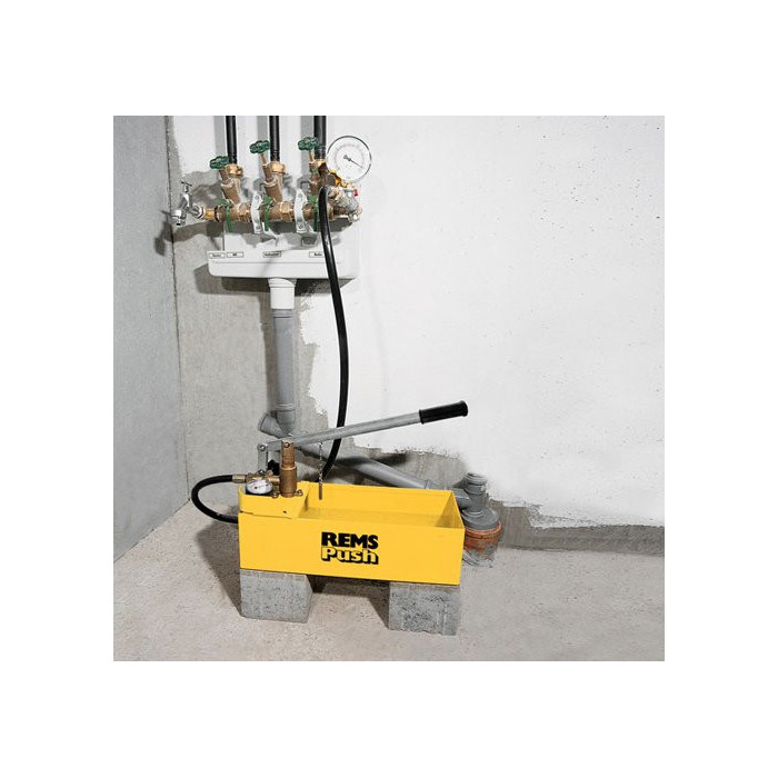 Hand pressure testing tool REMS Push