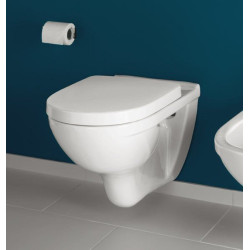 Hanging WC bowl VILLEROY & BOCH O.Novo with a slow-closing lid