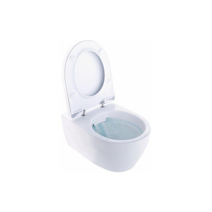 Solid toilet seat lid IFO iCon, gently contoured
