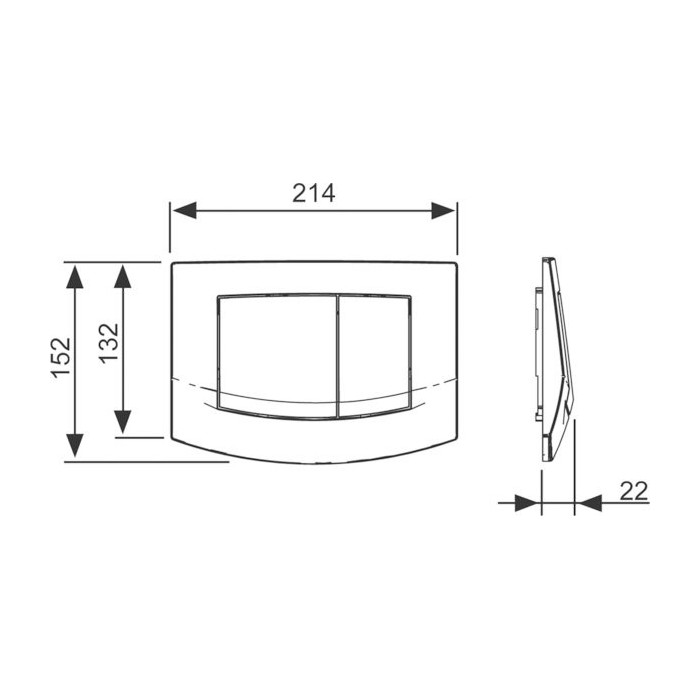 Hanging toilet Gustavsberg hygienic water flush from the TECE concealed frame 4 in 1 set