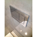 GUSTAVSBERG wall-mounted toilet hygienic flush from the Geberit 4 in 1 concealed frame set