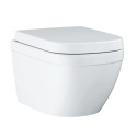 GROHE Euro Ceramic Solido 5 in 1 concealed frame and wall-hung WC set, 39536000
