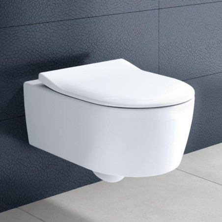 Pakabināms tualetes pods VILLEROY & BOCH Avento DirectFlush ar mīksto aizvēršanas vāku, 5656RS01