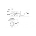 Подводной каркас унитаза GROHE Rapid SL 4 в 1 + подвесной унитаз GROHE Bau с крышкой с мягким закрыванием