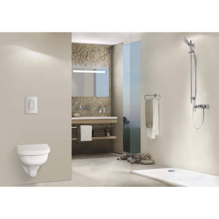 WC water flush button GROHE Arena Cosmopolitan, chrome-plated