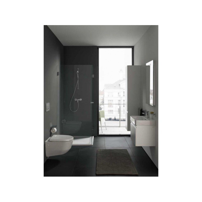 Подвесной каркас унитаза GROHE Rapid SL 5 в 1 + подвесной унитаз с тонкой крышкой Laufen Pro New