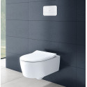 Подвесной унитаз VILLEROY & BOCH Venticello DirectFlush с тонким (узким) сиденьем с плавным закрыванием