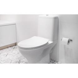 CERSANIT Moduo Clean On toilet with a slow-closing lid