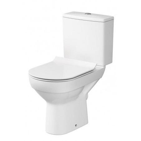 CERSANIT City Clean On toilet with a slow-closing SLIM lid