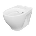 Pakabināms WC pods CERSANIT Moduo ar Rimless tehnoloģiju un plānu lēni aizveramu vāku