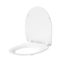 Hanging WC bowl CERSANIT Moduo with Rimless technology and a thin slow-close lid