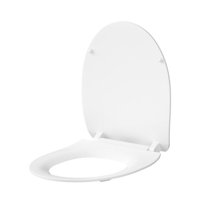 Pakabināms WC pods CERSANIT Moduo ar Rimless tehnoloģiju un plānu lēni aizveramu vāku