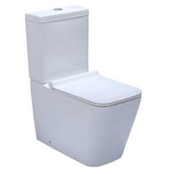The unit TEKA Formentera BTW Dual is being installed with a slowly descending SLIM lid.