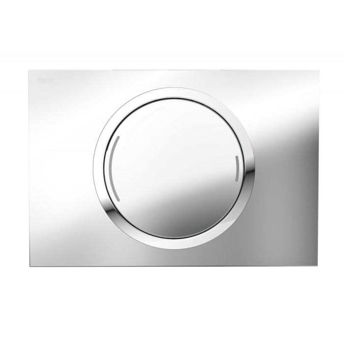 Built-in toilet frame MEPA VeraVIT 6 in 1, chrome + wall-mounted toilet CERSANIT City Oval