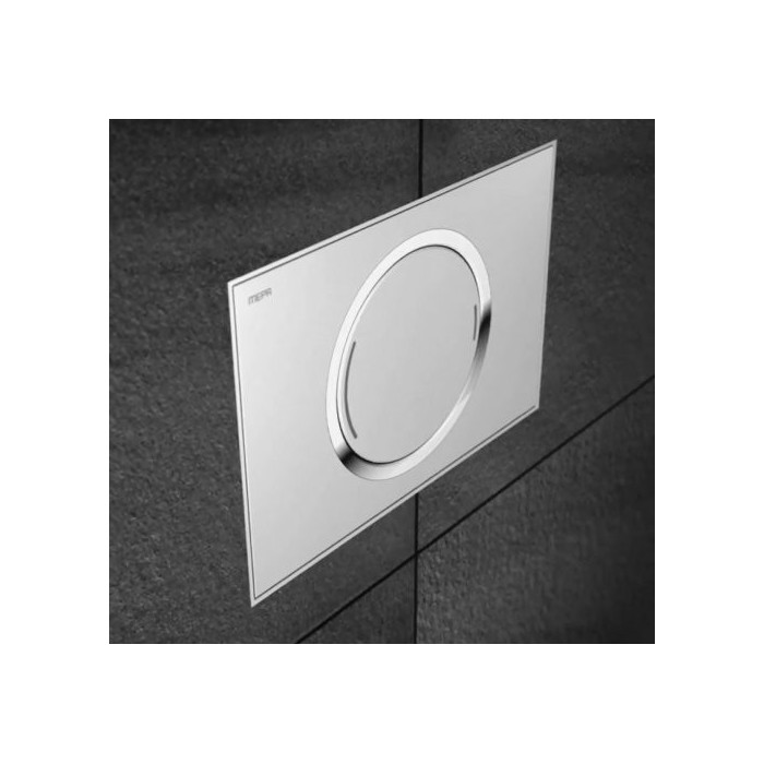 Built-in toilet frame MEPA VeraVIT 6 in 1, chrome + wall-mounted toilet CERSANIT City Oval