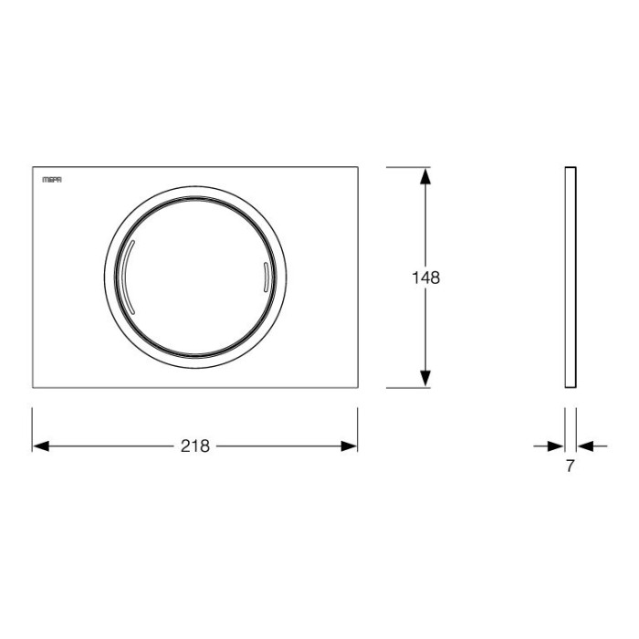 Подвесной каркас унитаза MEPA VeraVIT 6 в 1, белый + подвесной унитаз CERSANIT City Oval