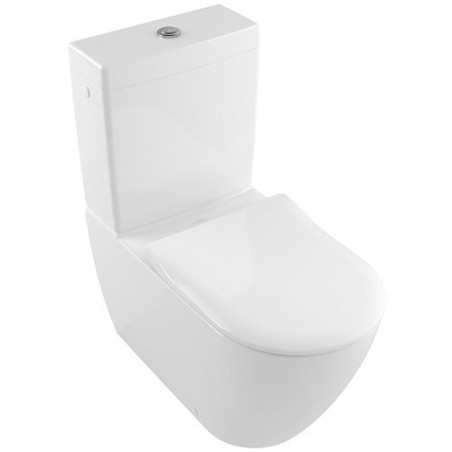 VILLEROY & BOCH Subway 2.0 Direct Flush wall-mounted toilet with Soft Close seat