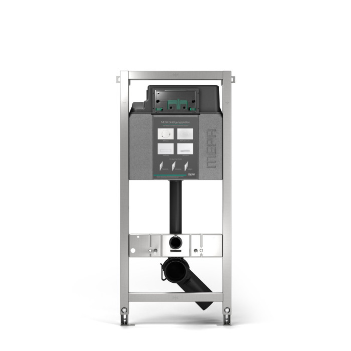 Potinkinis tualeta rāmja MEPA 4 in 1, matēts + piekārts tualets LAUFEN Pro Rimless