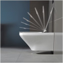 Hanging toilet DURAVIT DuraStyle Rimless with a slow-closing seat