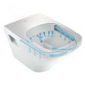 Pakabināms tualetes pods DURAVIT DuraStyle Rimless ar lēnām aizveramu vāku