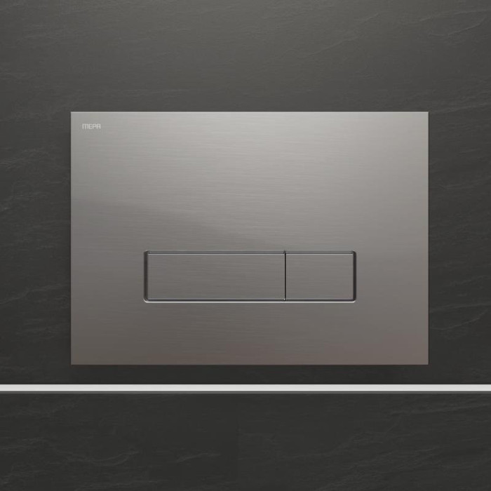 Ūdens novadīšanas plāksne MEPA Orbit 240 x 170 mm, nerūsējošais tērauds