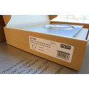 Ūdens novadīšanas plāksne ar stikla virsmu MEPA Zero 230 x 157 mm, balta-stikls