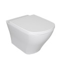 Pakabināms WC pods RAVAK Classic RimOff ar vāku Classic soft close