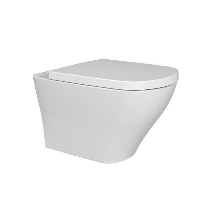 Pakabināms WC pods RAVAK Classic RimOff ar vāku Classic soft close