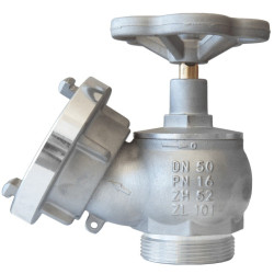 Алюминиевый вентиль с гайкой GM 50 SUPRON DN 50