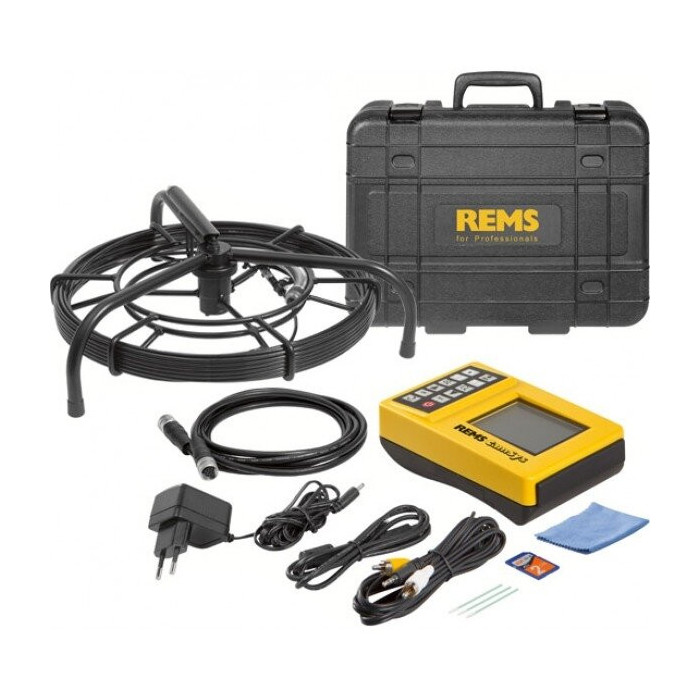Elektroniskā kamera-pārbaudes sistēma defektu noteikšanai REMS CamSys Li-Ion Set S-Color