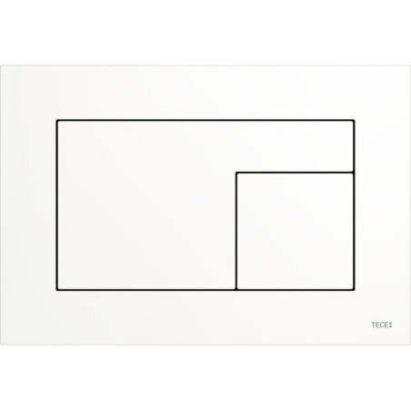 TECEvelvet water drainage plate, Bianco Kos / White
