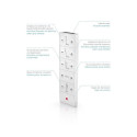 Подвесной унитаз с функцией биде DURAVIT WC DuraStyle Rimless SensoWash, Durafix, с крышкой Slim SC, белый