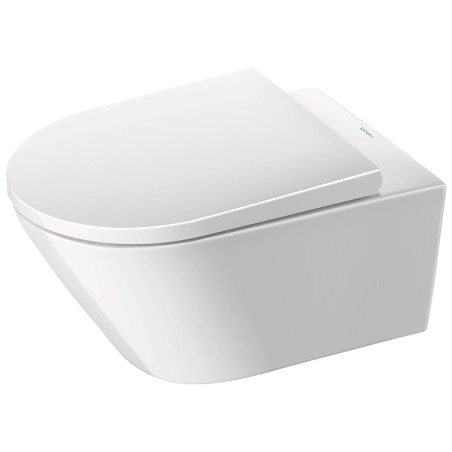 Pakabināms tualetes pods DURAVIT D-Neo Rimless ar Soft close vāku