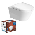 Hanging toilet DURAVIT D-Neo Rimless with Soft close lid