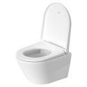 Pakabināms tualetes pods DURAVIT D-Neo Rimless ar Soft close vāku