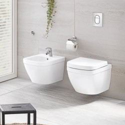 GROHE Euro ceramic wall-mounted bidet, 39208000