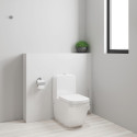 Uzstādāms tualetes pods GROHE Euro Ceramic Rimless (Triple Vortex) ar mīksto aizvēršanas vāku, apakšējā pieslēgšana