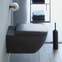 Hanging toilet DURAVIT Happy D.2 Rimless with Soft close lid, feather Anthracite
