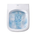 Pakabināms tualetes pods DURAVIT Happy D.2 Rimless ar Soft close vāku, spalva Anthracito