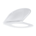 Introducing the GROHE Essence toilet with a slim slow-close seat.