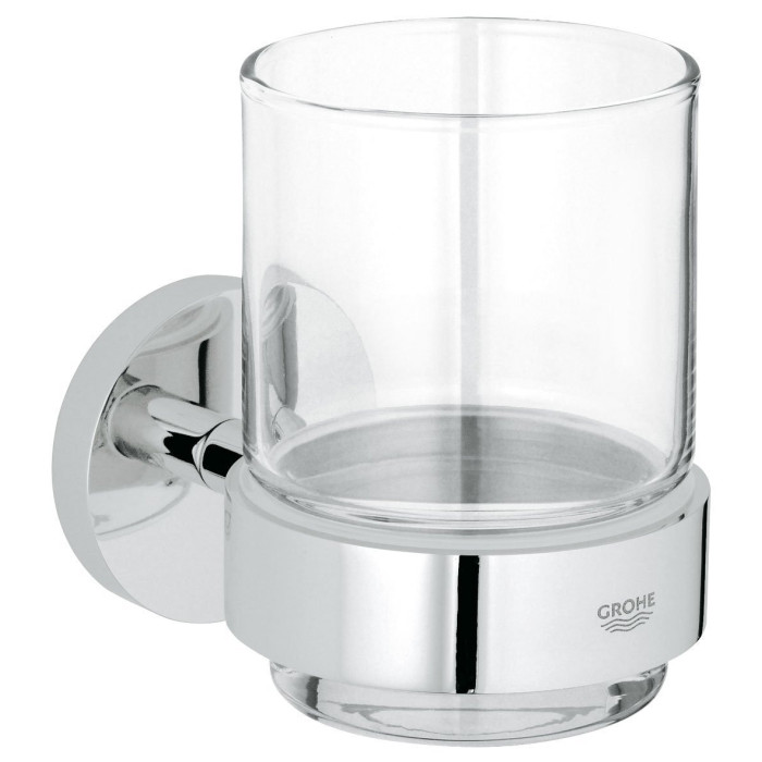 Glass with holder GROHE Essentials