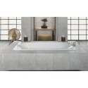 Taisnstūra vanna VILLEROY & BOSH Oberon no Quaryl materiāla 800 x 1800 mm
