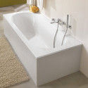 Taisnstūra vanna VILLEROY & BOSH Oberon no Quaryl materiāla 800 x 1800 mm
